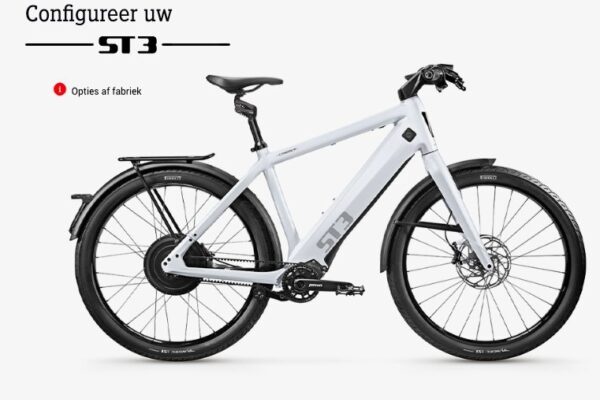 Stromer ST3 Pinion Sport 983Wh 2024, White