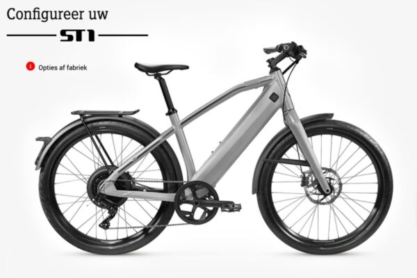 Stromer ST1 Sport 814Wh 2024, Light grey