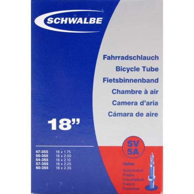 SCHWALBE Schwalbe Bnb Sv5A 18 X 1.75 - 2.35 Fv 40Mm